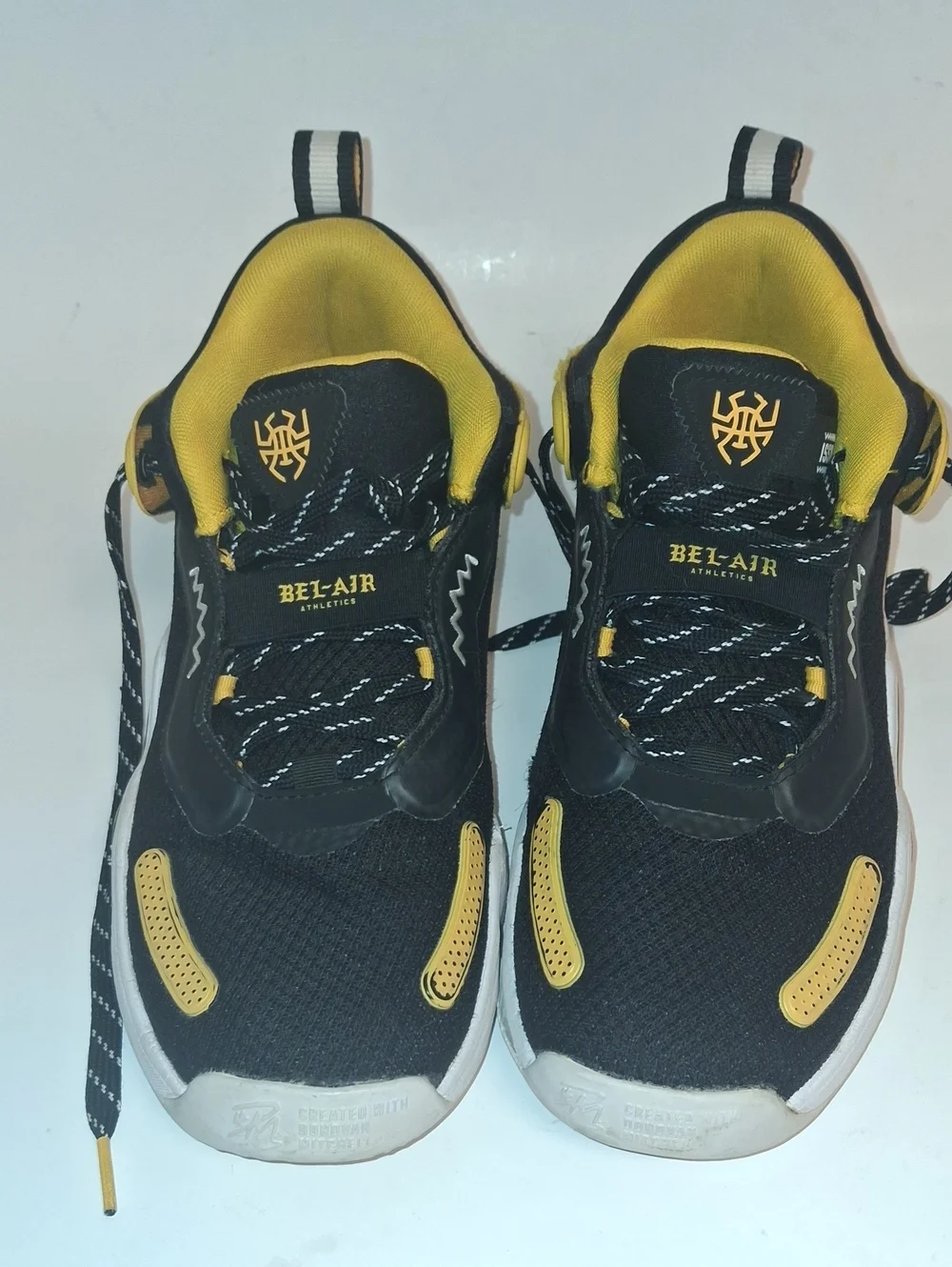 Adidas Bel-Air Athleticd Black and Yellow Men's Sneakers